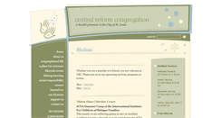 Desktop Screenshot of centralreform.org